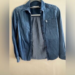 Abercrombie Kids Denim Button Down Long sleeve